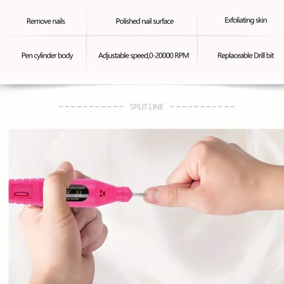 New - USB-Powered Nail Art Pen - Salon Quality - Picture 7 of 8